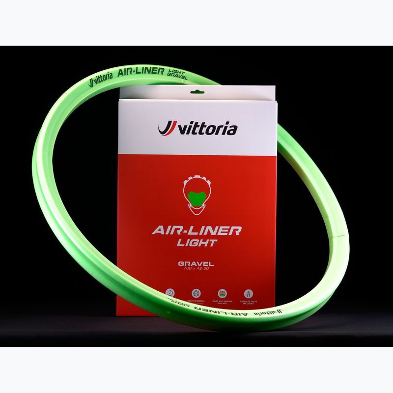 Soletta antiperforazione Vittoria AirLiner Light Gravel 700 x 42-50C green 2