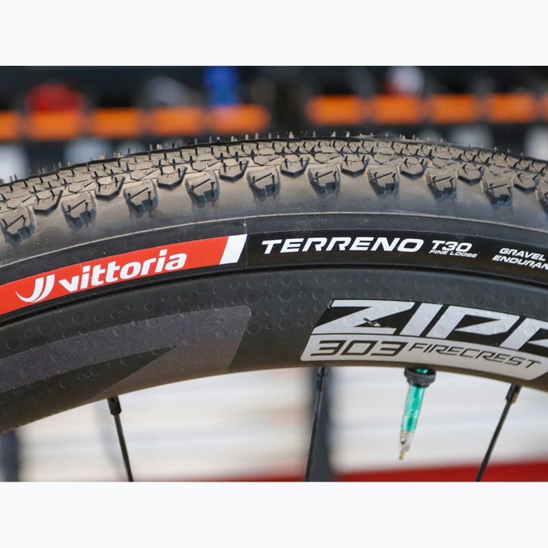 Pneumatico per bicicletta Vittoria Terreno T30 G2.0 TLR Gravel Endurance 700x37c black/brown 8