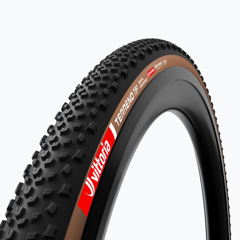 Pneumatico per bicicletta Vittoria Terreno T60 G2.0 TLR Gravel Endurance 700x40c black/brown 2