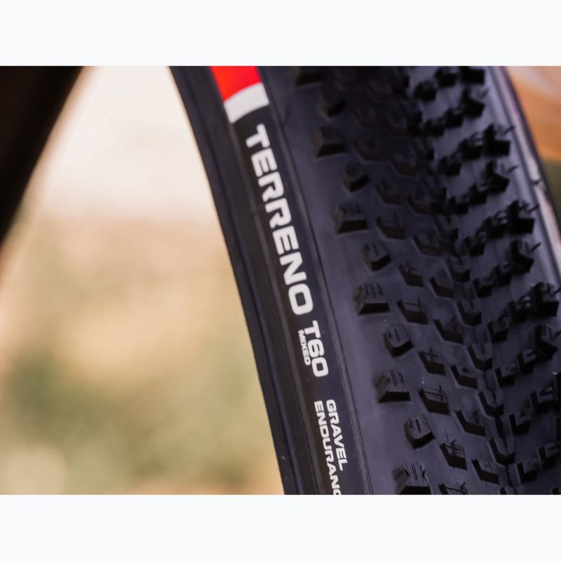 Pneumatico per bicicletta Vittoria Terreno T60 G2.0 TLR Gravel Endurance 700x40c black/brown 8