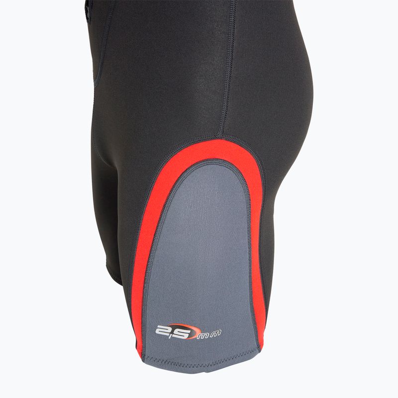 Muta da uomo Cressi Playa Shorty 2.5 mm black/red 9