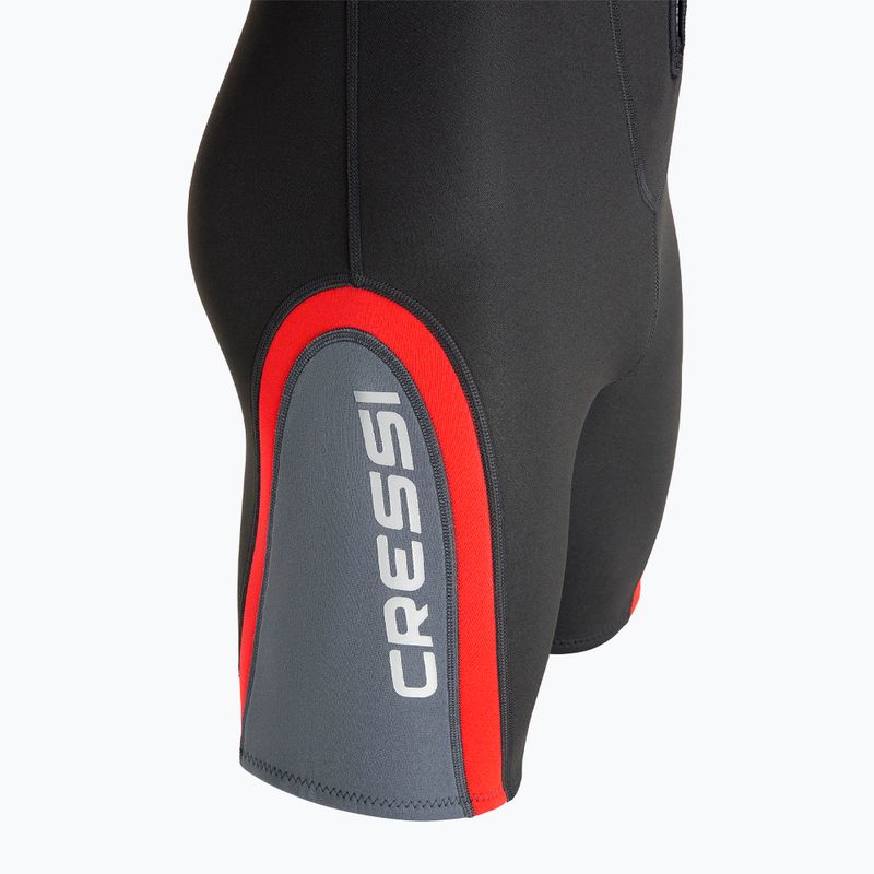 Muta da uomo Cressi Playa Shorty 2.5 mm black/red 10