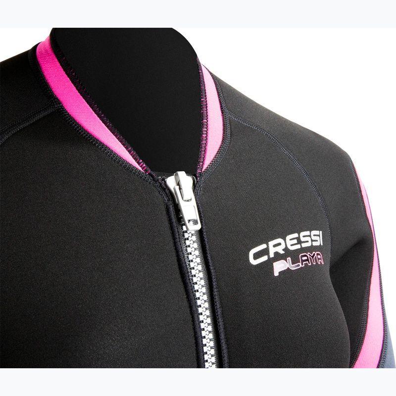 Muta da uomo Cressi Playa Shorty 2.5 mm black/pink 6