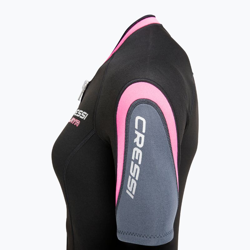 Muta da uomo Cressi Playa Shorty 2.5 mm black/pink 8