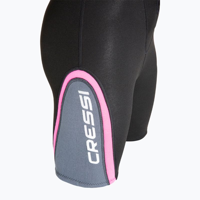 Muta da uomo Cressi Playa Shorty 2.5 mm black/pink 9