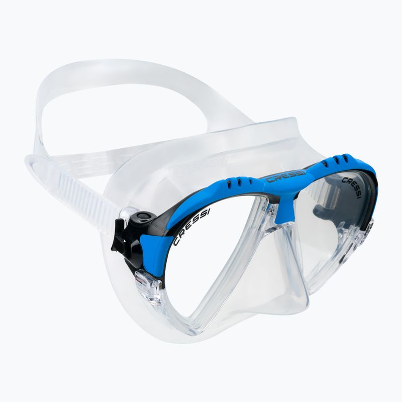 Maschera subacquea Cressi Matrix cristallo/nero