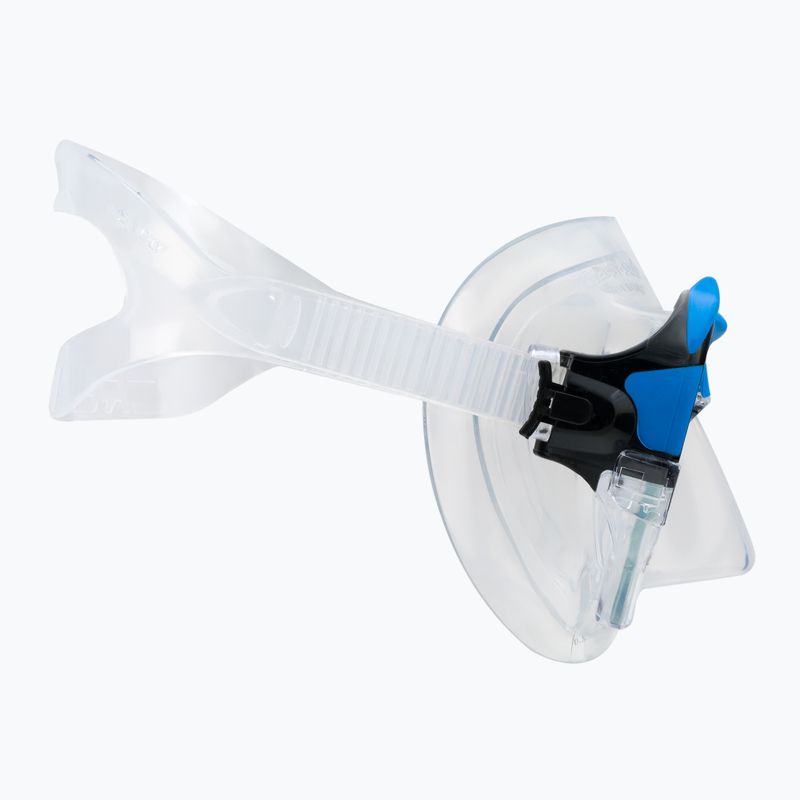Maschera subacquea Cressi Matrix cristallo/nero 3