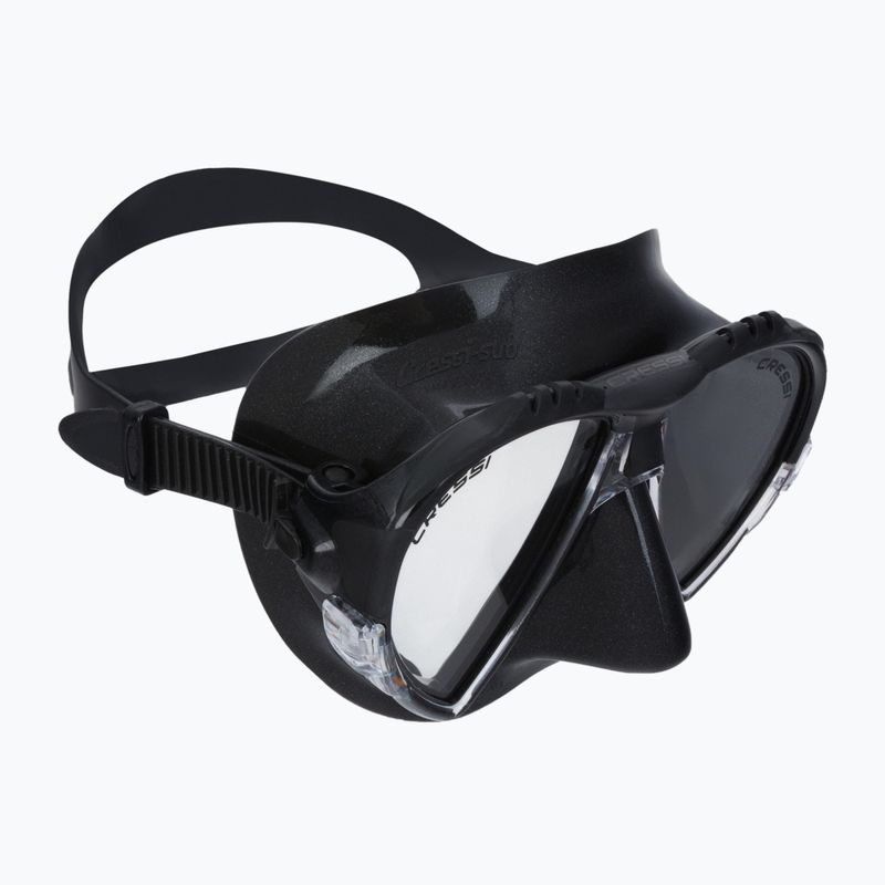 Maschera subacquea Cressi Matrix nero/nero