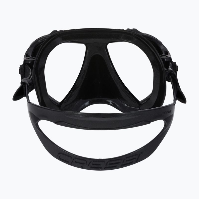 Maschera subacquea Cressi Matrix nero/nero 5