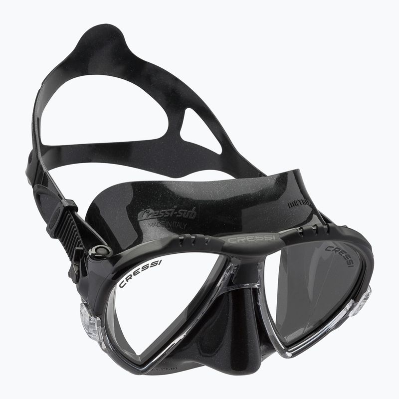Maschera subacquea Cressi Matrix nero/nero 6