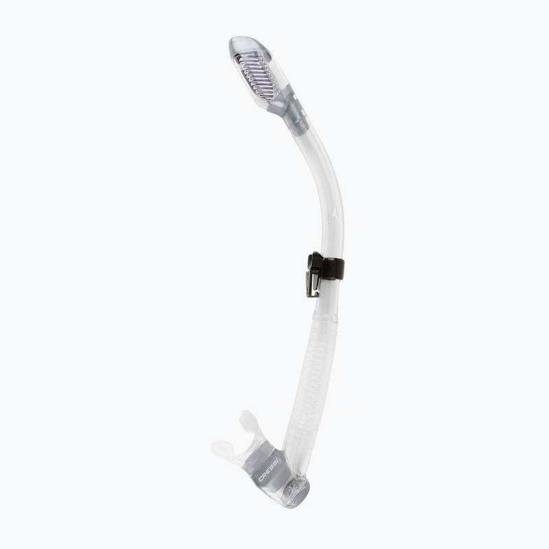 Snorkel Cressi Dry chiaro/argento