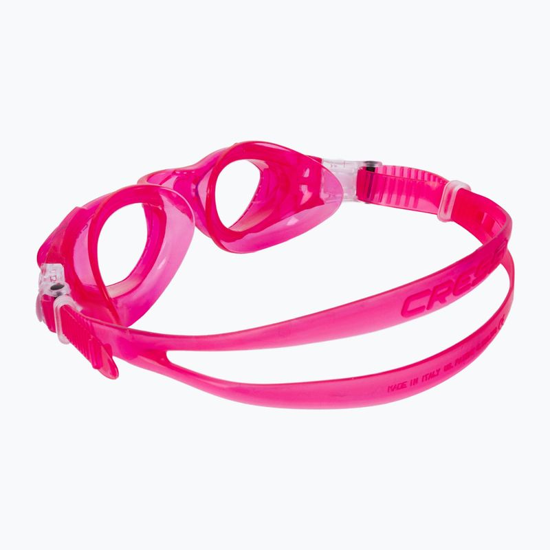 Occhialini da nuoto per bambini Cressi King Crab rosa 4