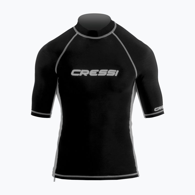 Maglietta da bagno da uomo Cressi Rash Guard S/SL nero