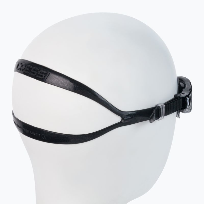 Occhiali da nuoto Cressi Flash nero/nero grigio fumé 3