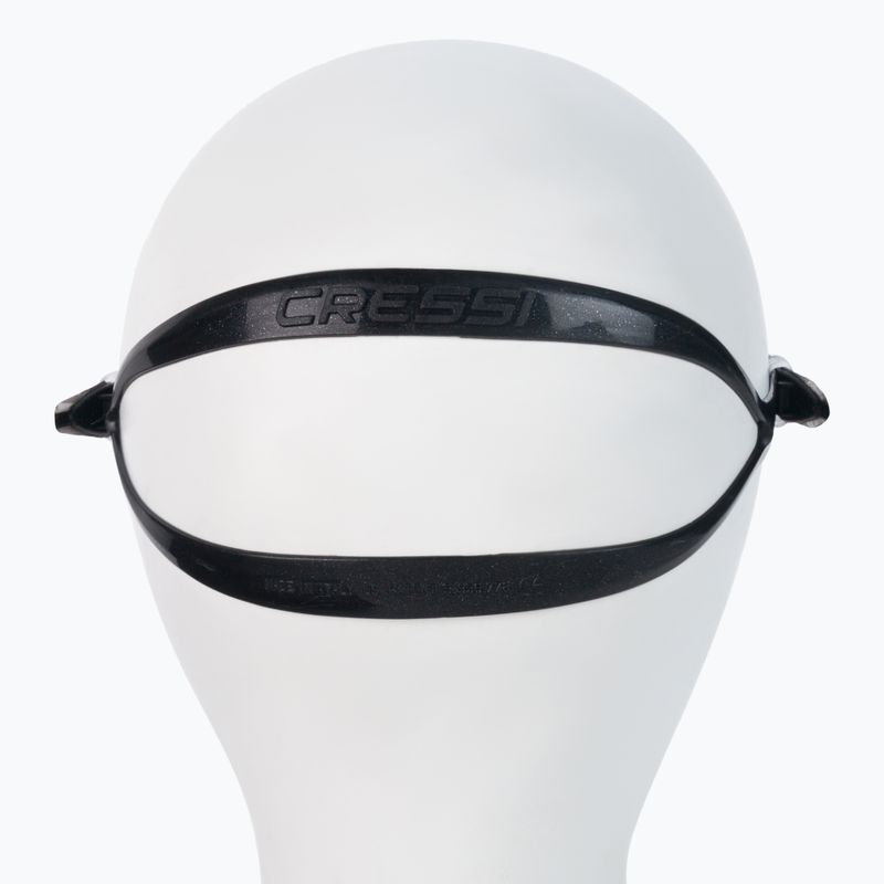 Occhiali da nuoto Cressi Flash nero/nero grigio fumé 4