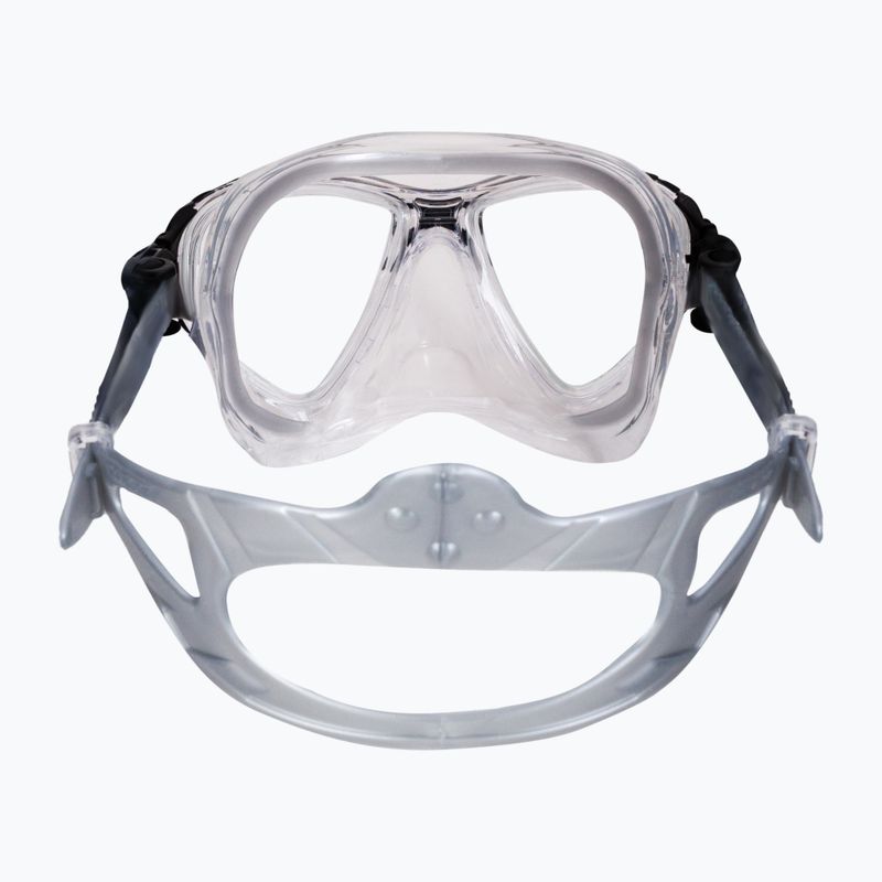 Cressi Big Eyes Evolution maschera subacquea cristallo/nero 5