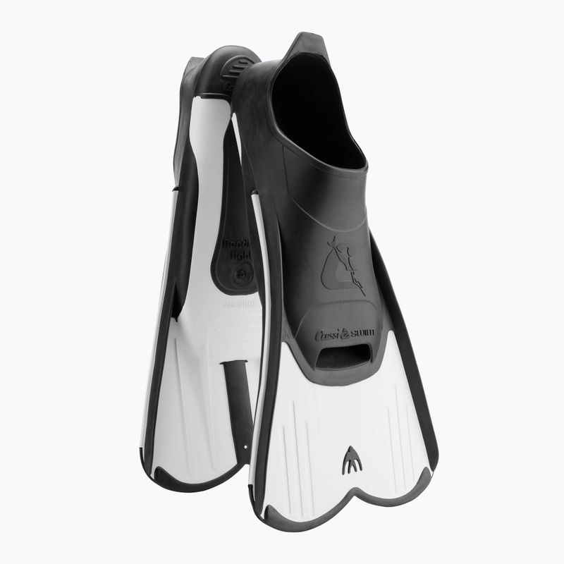 Pinne da nuoto bianche Cressi Light 4