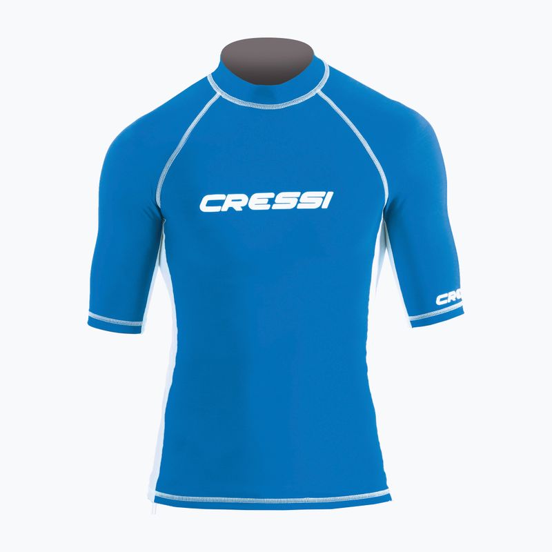 Maglietta da bagno da uomo Cressi Rash Guard S/SL blu