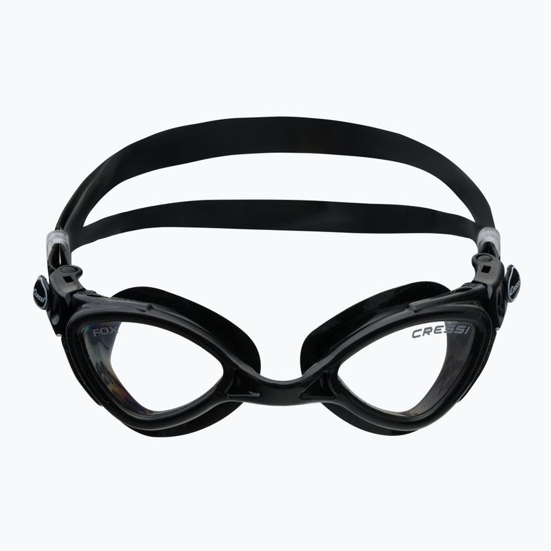 Occhiali da nuoto Cressi Fox nero/nero 2