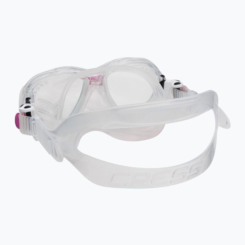 Kit snorkeling per bambini Cressi Marea + Top trasparente/rosa 4