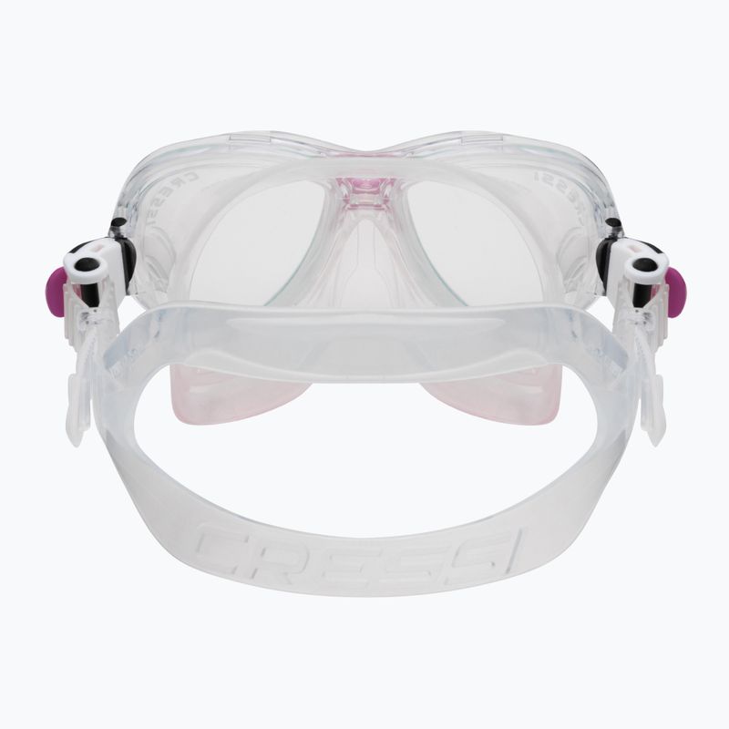 Kit snorkeling per bambini Cressi Marea + Top trasparente/rosa 5