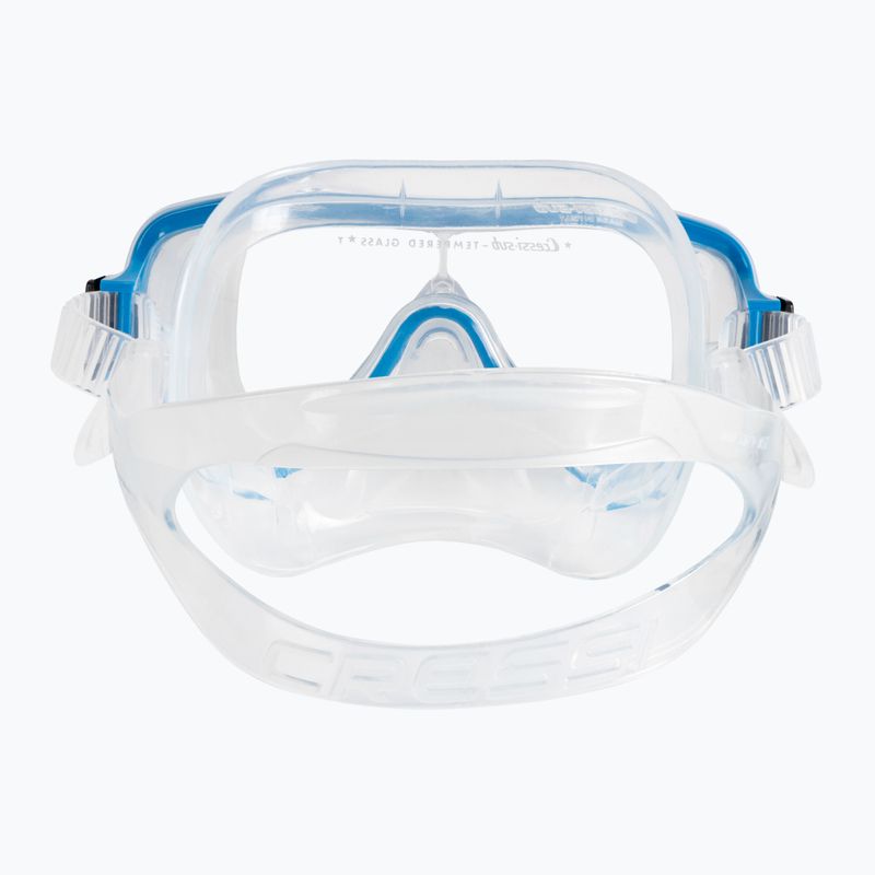 Set da snorkeling Cressi Onda + Messico chiaro/blu 6