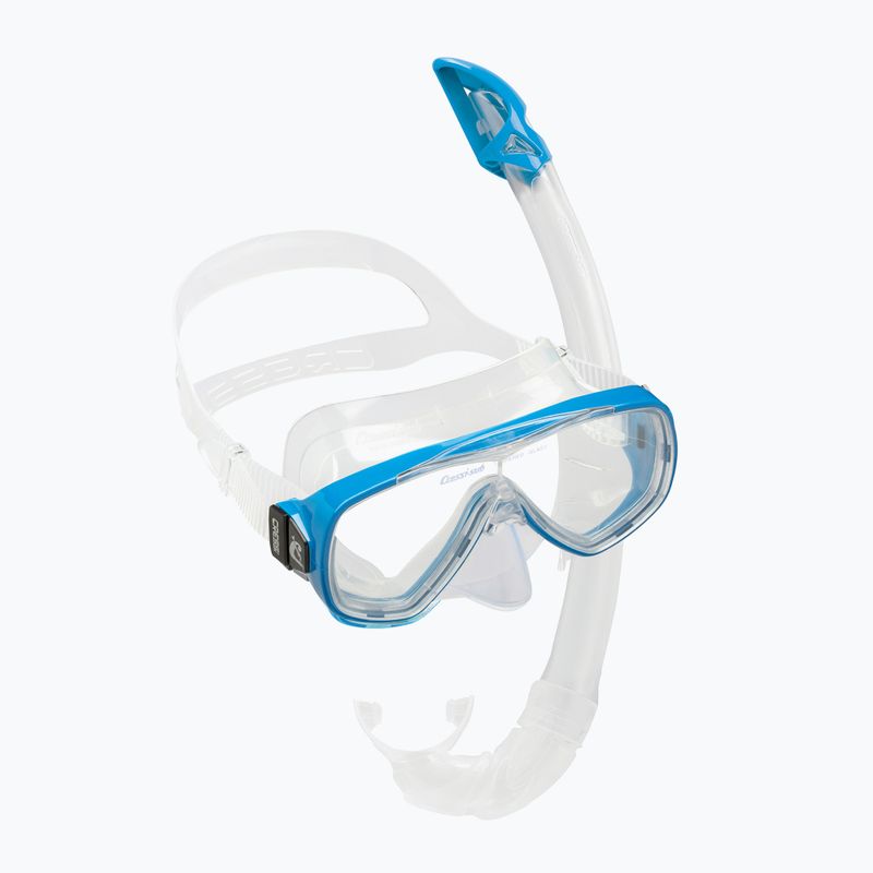 Set da snorkeling Cressi Onda + Messico chiaro/blu 8