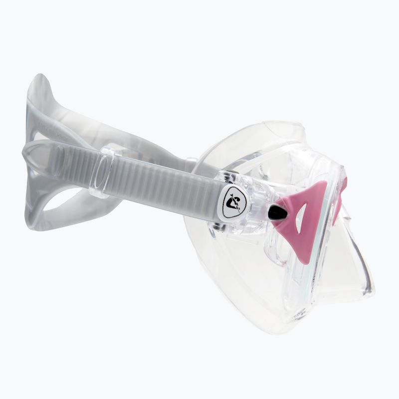 Maschera subacquea Cressi Nano crystal/pink 3