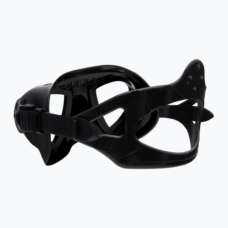 Maschera subacquea Cressi Nano nero/nero 4