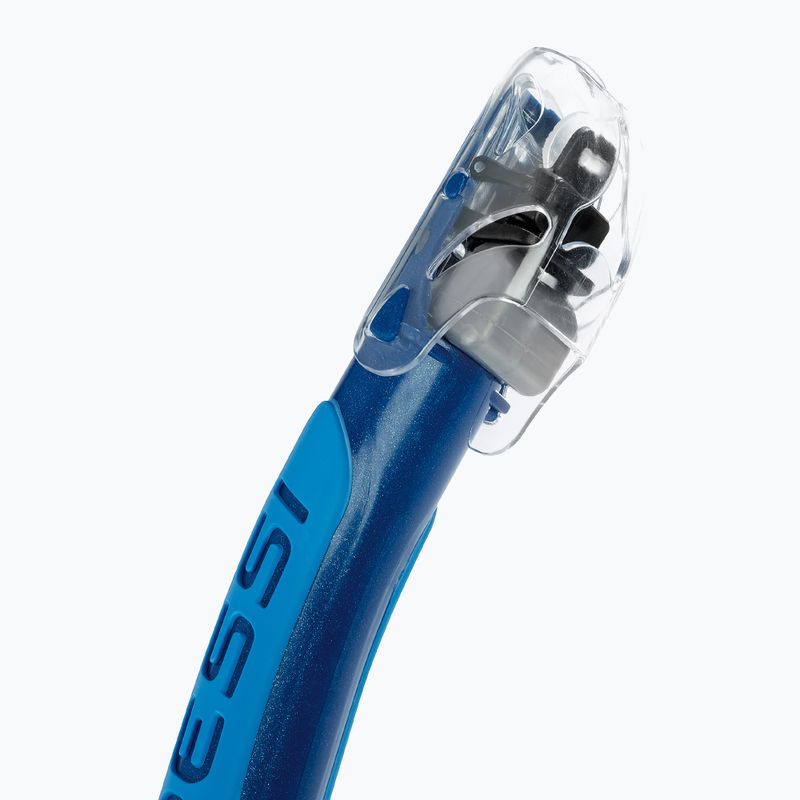 Snorkel Cressi Alpha Ultra Dry sil. chiaro/azzurro 5