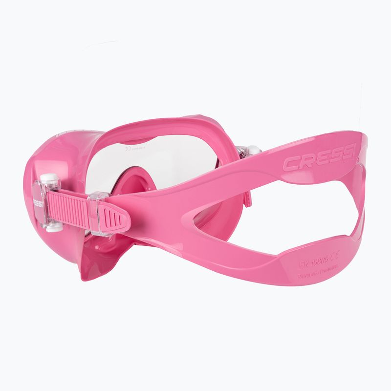 Maschera subacquea Cressi F1 rosa 4