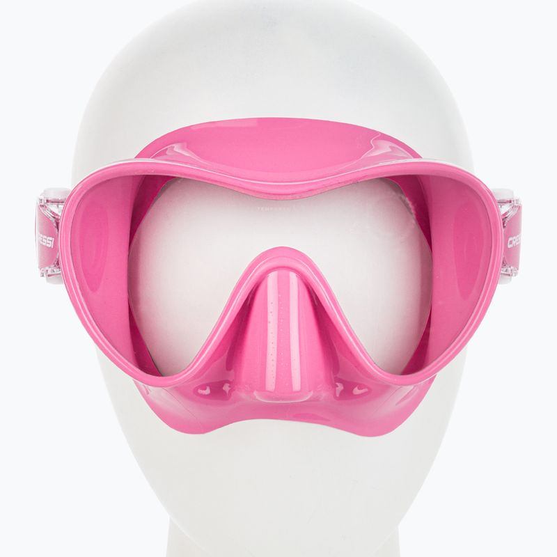 Maschera subacquea Cressi F1 Small rosa 2