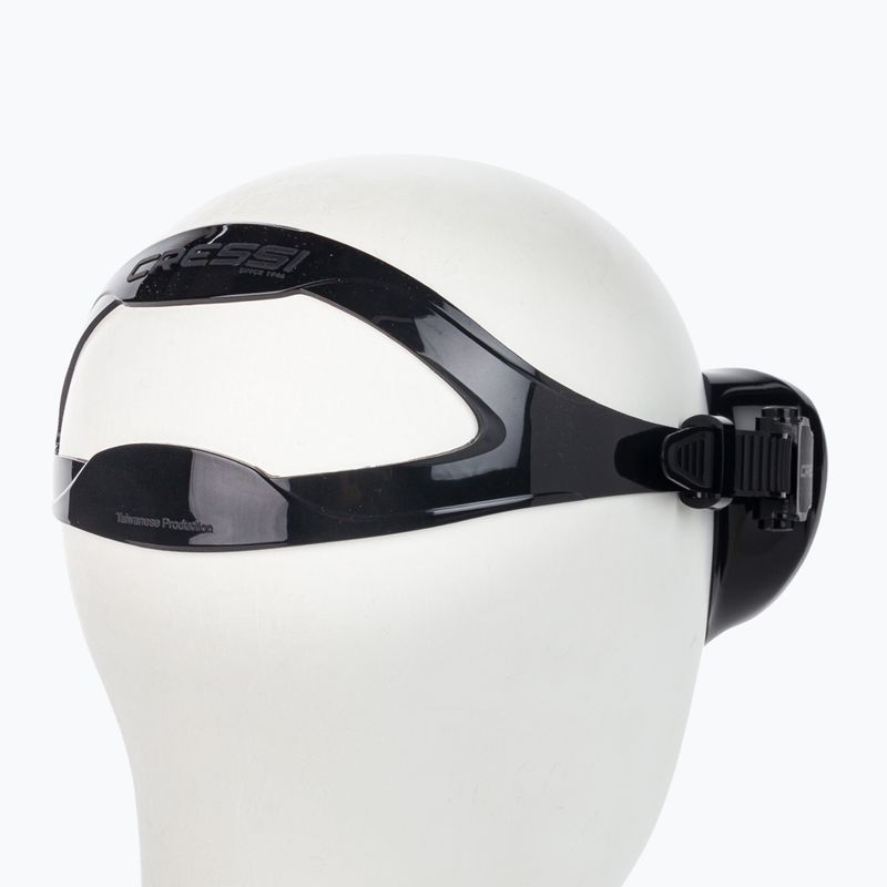 Cressi F1 Small maschera subacquea nera 3