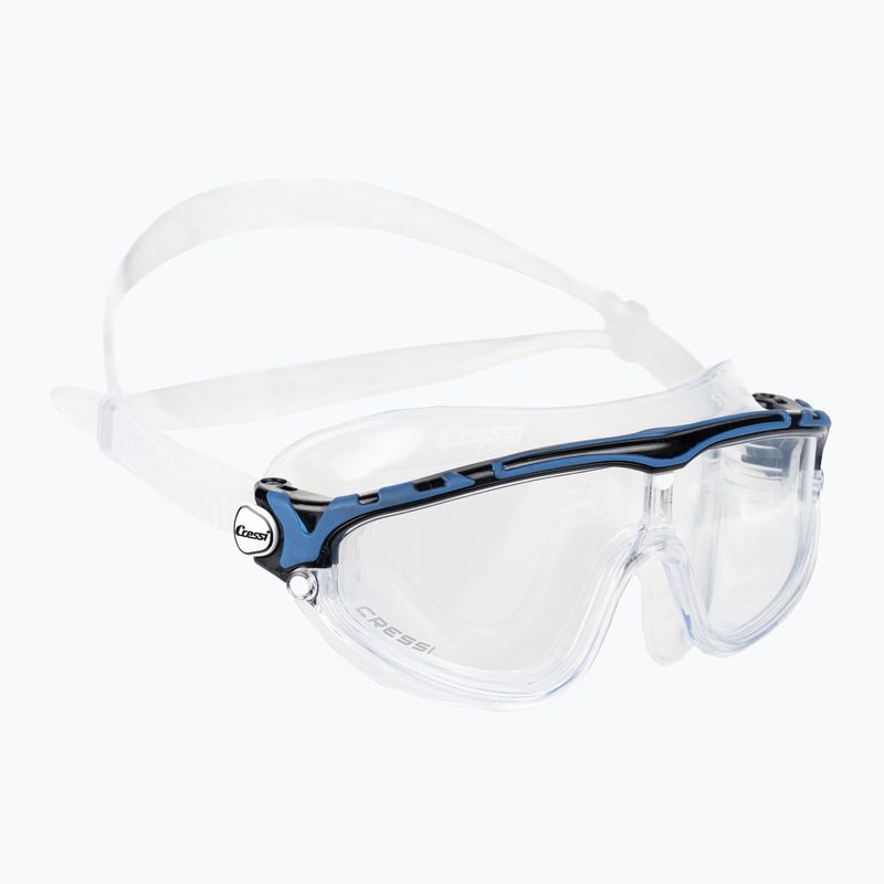 Maschera da bagno Cressi Skylight chiara/nera/blu