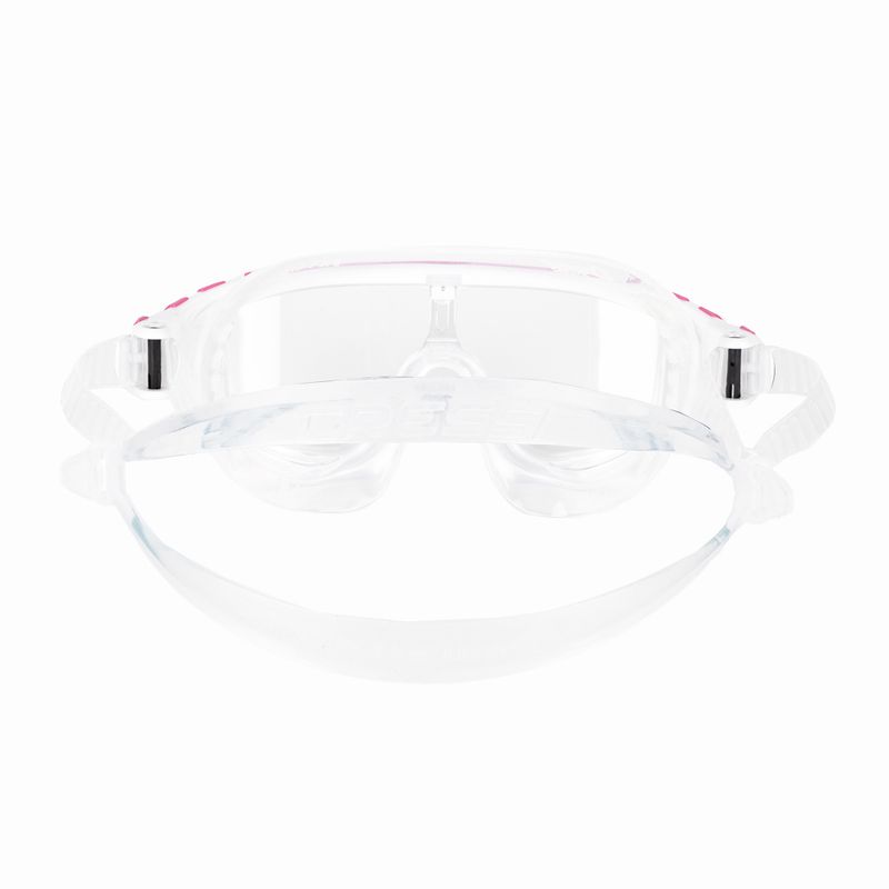 Maschera da bagno Cressi Skylight trasparente/bianco/rosa 5