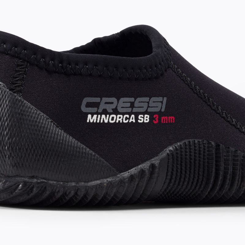 Scarpe Cressi Minorca Shorty 3 mm in neoprene nero 7