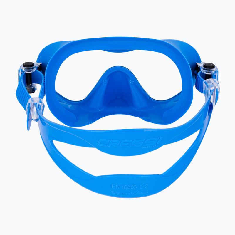 Maschera subacquea Cressi F1 blu 5