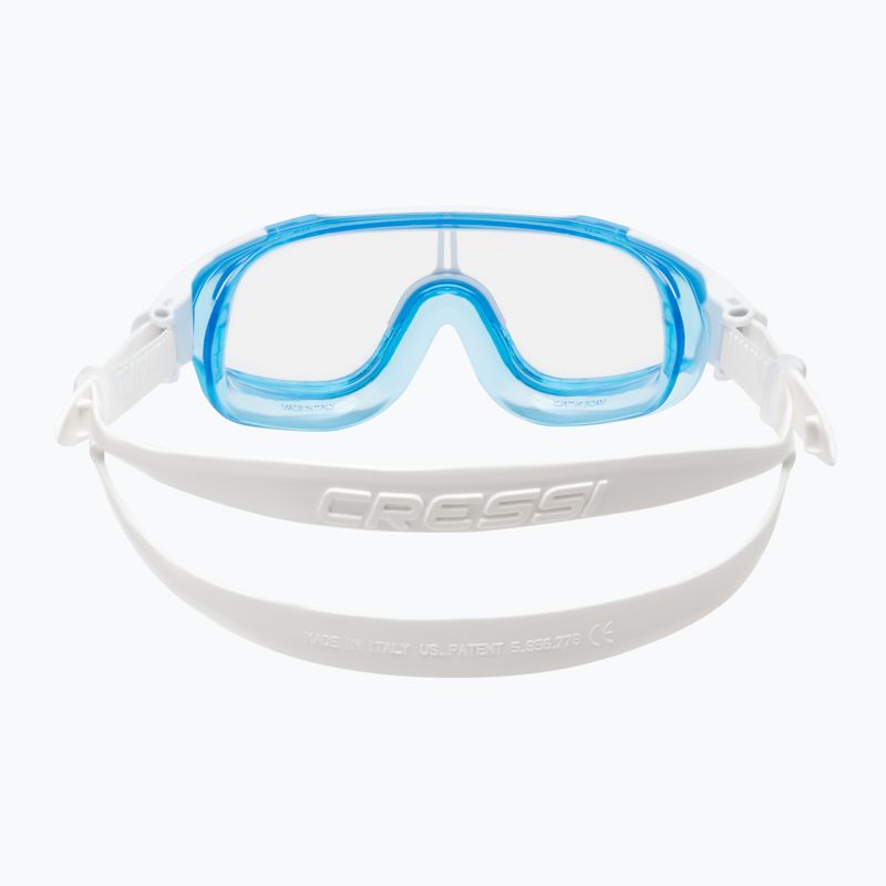 Maschera da nuoto per bambini Cressi Baloo blu/blu bianco 5