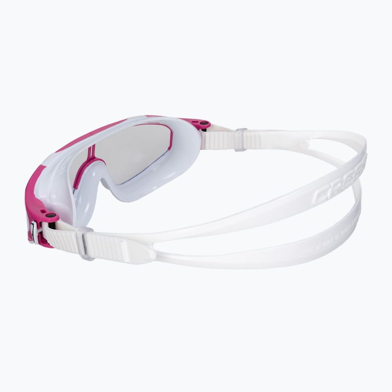 Maschera da nuoto per bambini Cressi Baloo rosa/bianco rosa 4