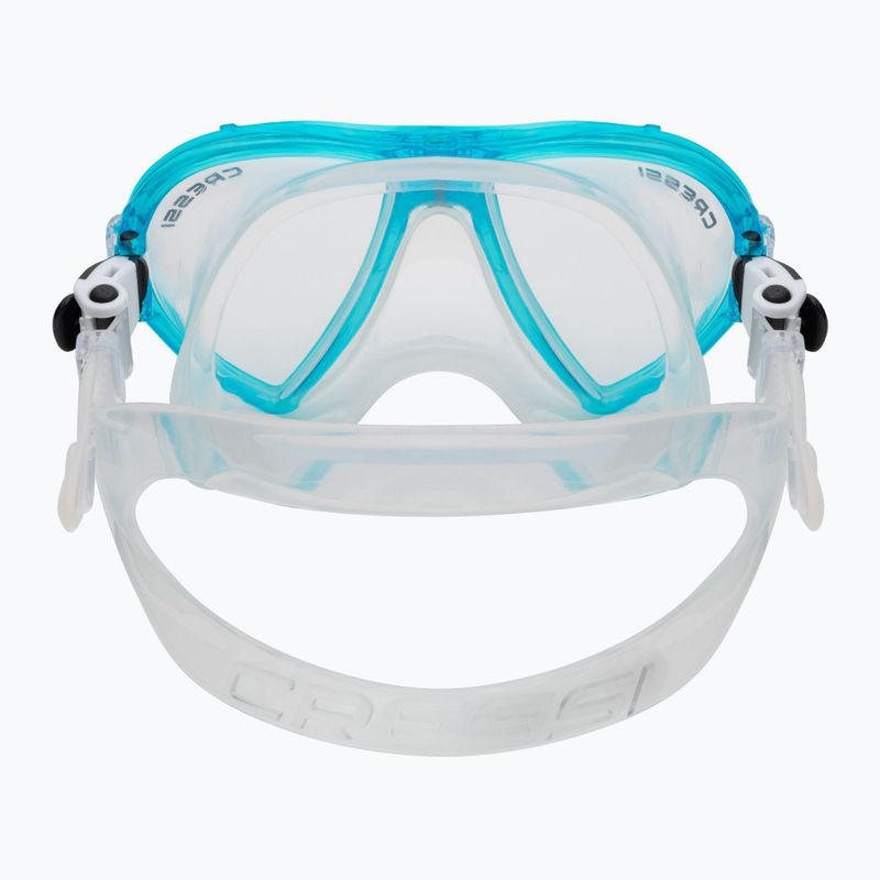 Set da snorkeling Cressi Ocean + Gamma trasparente/acquamarina 5