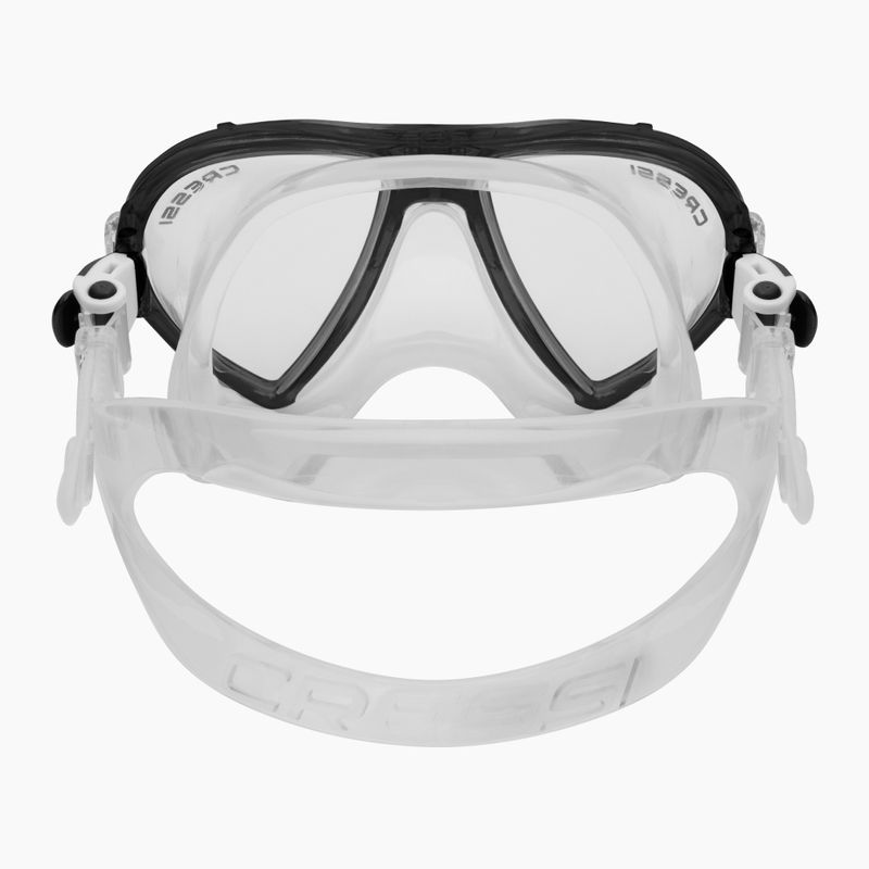 Set da snorkeling Cressi Ocean + Gamma trasparente/nero 5