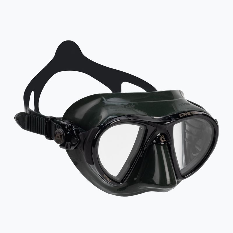 Maschera subacquea Cressi Nano verde/verde