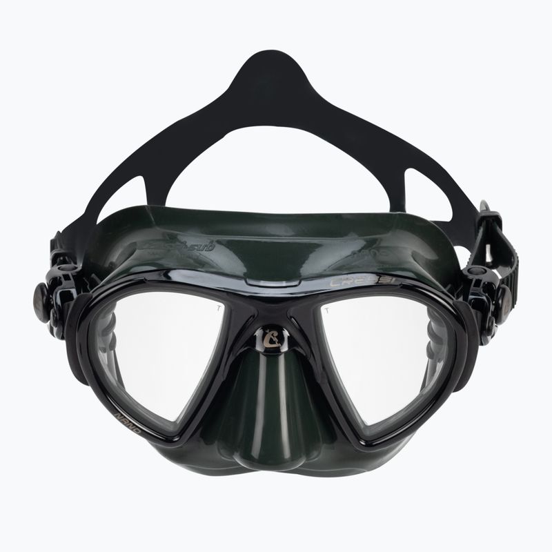 Maschera subacquea Cressi Nano verde/verde 2