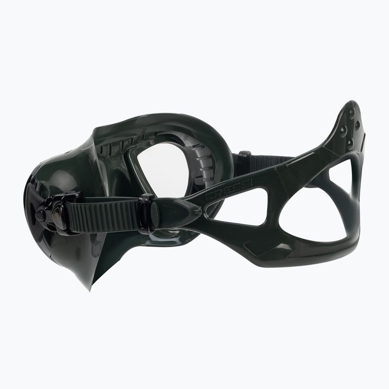 Maschera subacquea Cressi Nano verde/verde 4