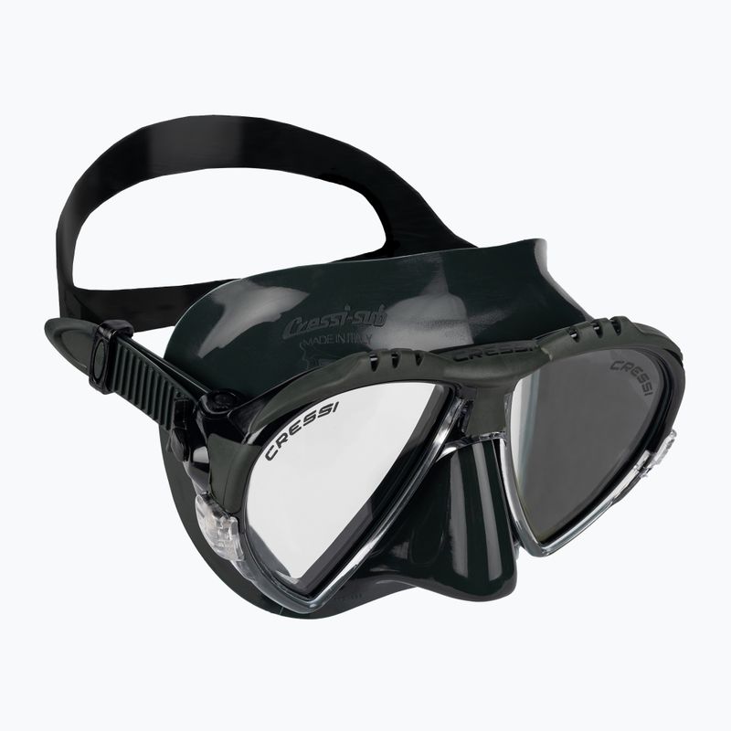Maschera subacquea Cressi Matrix verde/verde