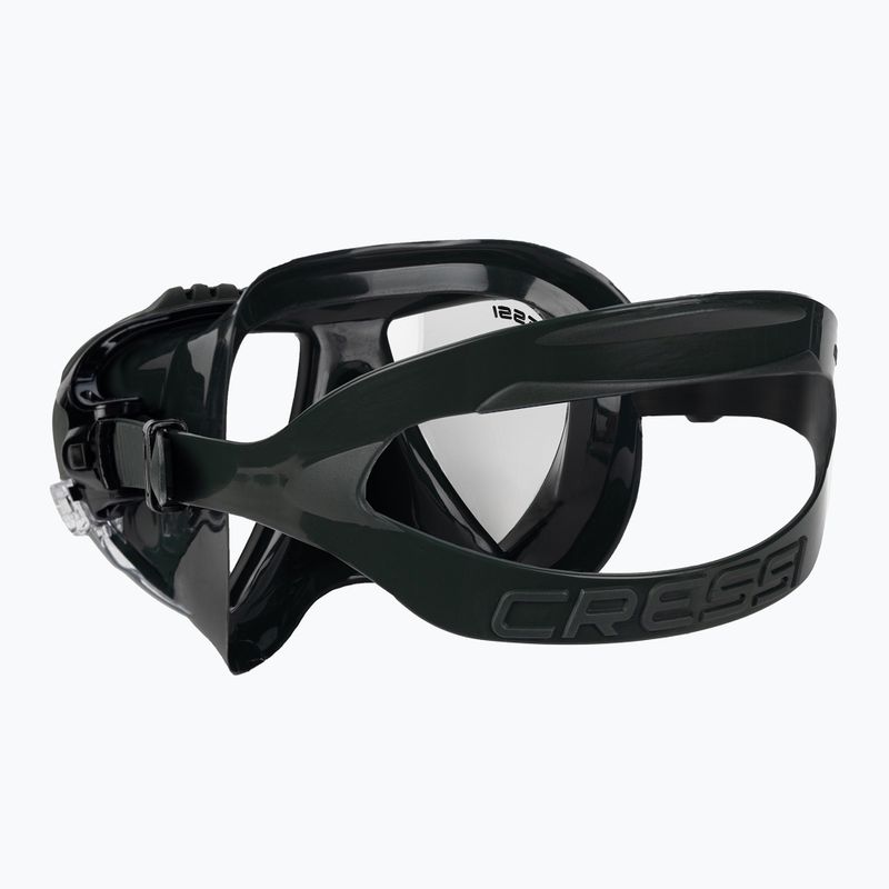 Maschera subacquea Cressi Matrix verde/verde 4