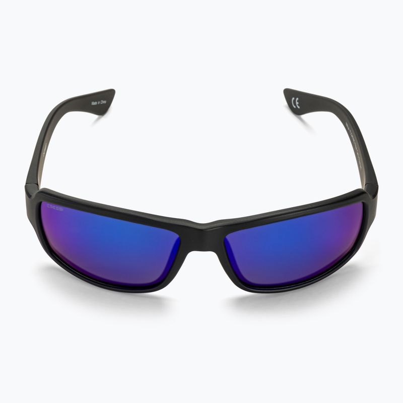 Occhiali da sole Cressi Ninja Floating nero/blu specchiato 4