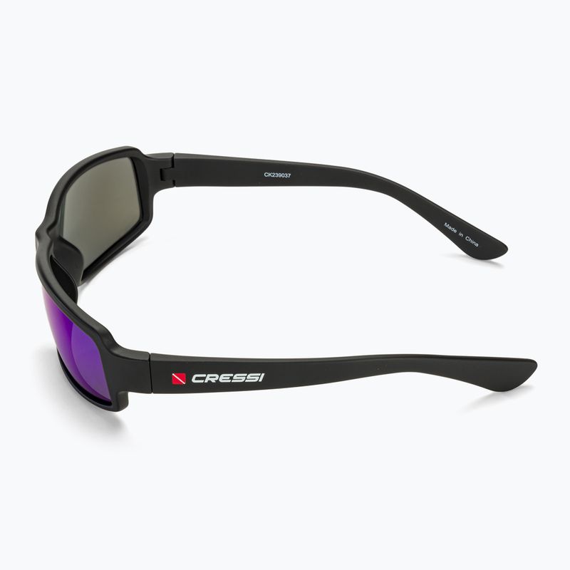 Occhiali da sole Cressi Ninja Floating nero/blu specchiato 5