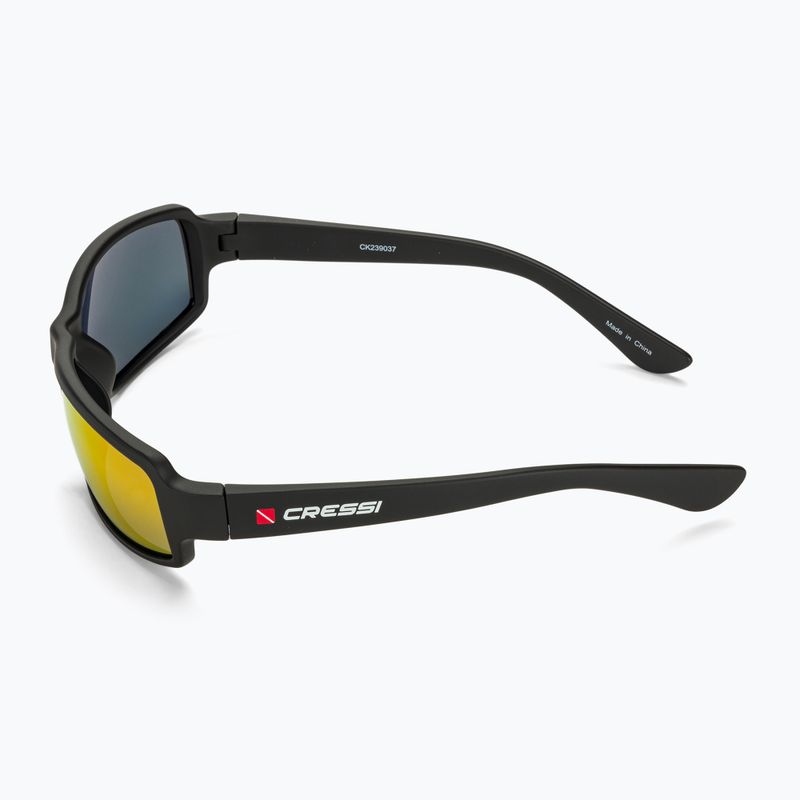 Occhiali da sole Cressi Ninja Floating nero/arancio specchiato 4