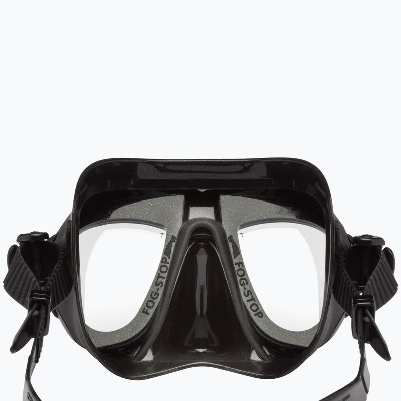 Maschera subacquea Cressi Calibro nero/nero 3